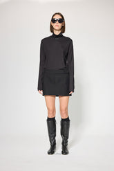 LOW WAIST MINI SKIRT